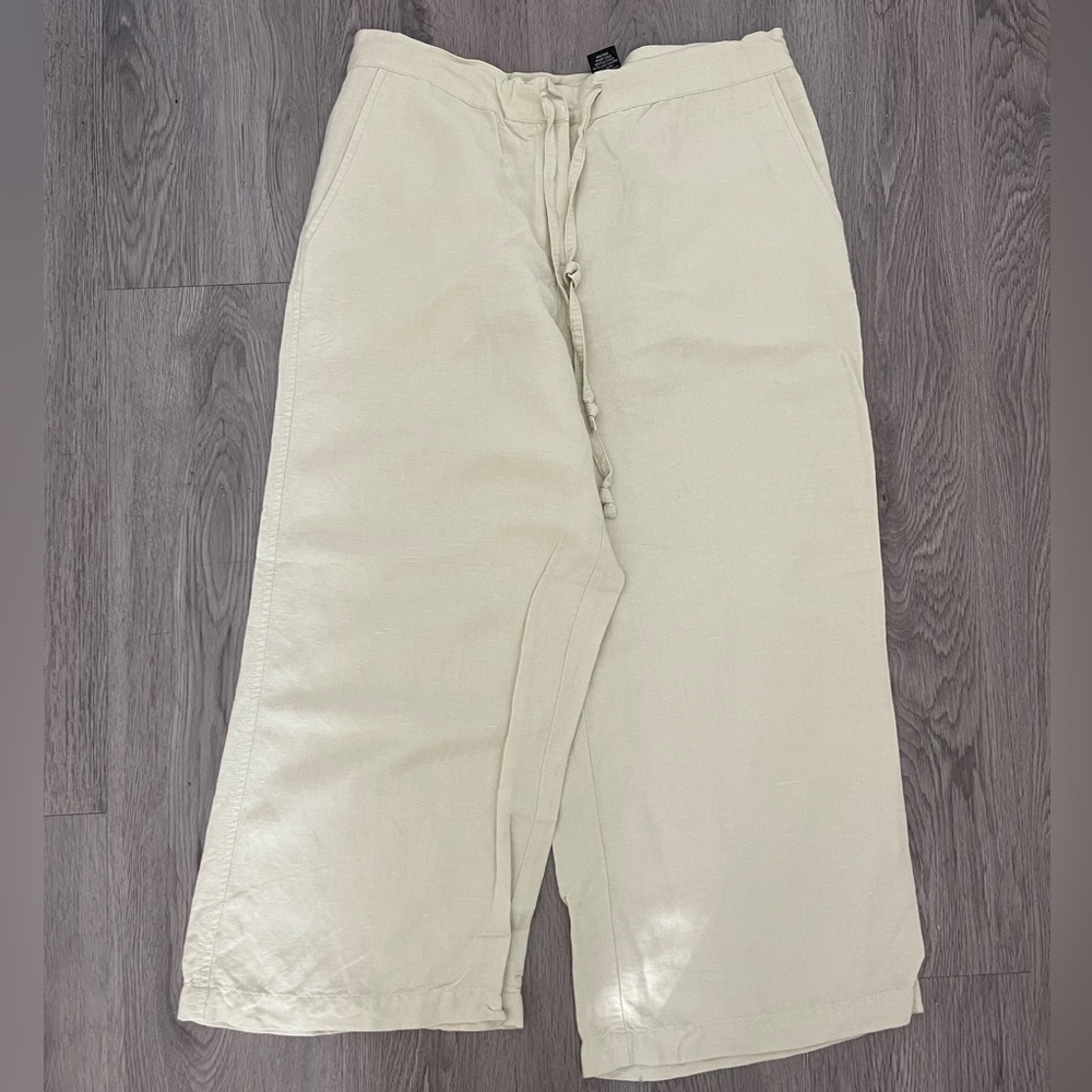 New York and company linen blend pants